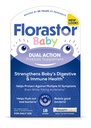 Florastor Baby Daily Probiotic Supplement, Powder Mešanice z mlekom, Formula ali Soft Foods, Saccharomyces Boulardii CNCM I-745 (18 Powder Sticks)