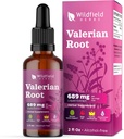 Valerian Root Extract Kapljice 1000mg (Valeriana officinalis) Zeliščni dodatek Absorbji boljše kot kapsule, 2 mesec dobava, 84 Serving, Alkohol brez tinkture - 2 Oz, pakiranje po 1