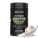 GorNourish mikroniziran Kreatin monohidrat v prahu 400 G - Nearomatiziran Vegan za pred vadbo, Muscle Building Pure ženske in moški Instantized dodatek, 80 Servings 14.1096 Ounce