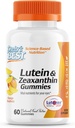 Zdravnik je BEST Lutein Gummies z Lutemax 2020, 60 Ct, Žvečljivi naravni očesni dodatek, Marigold Lutein, Zeaksantin, Eye Health & Macular Support, Non-GMO, Naravni sadni pektin, Vegan