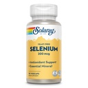 Solaray Yeast Free Selen 200mcg, Selenove kapsule za zdravo delovanje ščitnice in imuno podporo, visoka absorpcijska dopolnila, Vegan, 90 Serving, 90 VegCaps