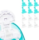 FireAnt silikonske soli Pads ponovno napolni Združljiv z Navage Nasal Care, Reaserable Saline Pods nadomestni pribor, Easy Operation (12 Pack - bela 6 + modra 6)