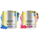 Cellucor C4 Sport Pre Workout Powder Bundle - Modra malina+Watermelon - Pre Workout Energija s kreatin + 135mg Kofein in Beta-Alanin učinkovitost Mešanica - NSF Certified for Sport 30 Servinges