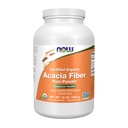 NOW Foods Supplements, Acacia Pure Powder, Certified Organic, Zelo topen, Mešanje enostavno, Črevesno zdravje*, 12-Ounce