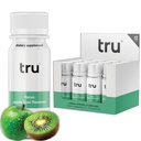 Tru Focus Shots, Nootropic Energy Drink z Yerba Mate, L Theanine & Natural Caffeine, Vegan Wellness Shot z nič sladkorja in kalorij, Gluten Free, Keto prijazno, Apple Kiwi Flavor, 2 FL OZ, 12 Pack