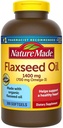 Narava izdelano organsko laneno olje 1400 mg Omega-3 700 mg 300 Softgels