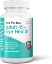 Odrasli 45+ Eye Health Eye Vitamini w/vitamin C, vitamin E, cink, baker, & Omega-3 Maščobne kisline za vid zdravje in zaščito oči, 150 Mehkužci