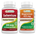 Selen 200 μg in magnezijev glicinat 425 mg