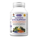 ANDREW LESSMAN Ultimate Eye Support 30 Softgels - 12mg Lutein, 6mg Zeaksantin, borovnica, Ključna hranila za podporo zdravju oči in spodbujanje zdravega vida. Brez dodatkov. Enostavno pogoltniti softgels