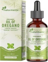 Naturments Origano Oil kapljice za imuno podporo & Gut Health. Vegansko, ne-GMO, brez sladkorja in brez glutena organsko sredozemsko origano olje z ekološko ekstra deviško oljčno olje - 1 Fl Oz 30 Ml