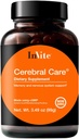 InVite Health Cerebral CareTM - podpira zdravje možganov, vključno s spominom, fokusom, pozornostjo in razpoloženjem - vsebuje inozitol, acetil-L-karnitin, holin, fosfatidilserin, astaksantin - 30 servingov (2-Pack)