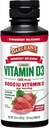 Barlean's Liquid Vitamin D, 5000 i.e. D3, Jagodni mlečni napitek, aromatiziran za otroke in odrasle, največja absorpcija, ne-GMO, Gluten-free - 5,6 oz