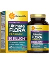 Renew Life Probiotic Colon Care Probiotične kapsule, Dnevni dodatek Ponuja podporo kolonij, L. Rhamnosus GG, Mlečni, Soja in brez glutena, 80 milijard CFU, 60 Število