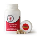 Mlekarna Korejska rdeča Panax Ginseng kapsule - 2000 mg Koncentriran talni izvleček korenine ginsenga - brez polnil, veziv ali drugih dodatkov. (75 ct)