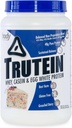 Body Nutrition Trutein High Protein Prašek: 45% Whey, 45% Kazein, 10% Jajčne bele Beljakovine Shake Mix, Gluten-free, Nizko natrij, Nizko karb Beljakovine Dopolnilo v prahu za moške in ženske, Rojstni dan Cake, 2lb