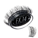 Lashify Fluffy FX 14mm Gossamer DIY trepalnice razširitve ponovno napolni, za najbolj Curliest in Fluttery videz, črna, enostavno lažne las