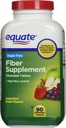 Equate - Fiber dodatek, 90 žvečljive tablete (primerjaj z Fiber izbiro)