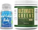 Dnevno zdravje - Coral Calcium Daily & Ultimate Daily Greens z MSM praškom (1 mesec dobave)