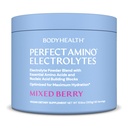 BodyHealth PerfectAmino Elektroliti v prahu brez sladkorja, brez sladkorja Keto Sladkor Brez sladkorja Elektroliti napitek Mešanica, Hidracija v prahu s sledmi minerali - Mešano jagode - 60 Serving