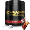 EHP Labs OxyShred Hardcore Super Dosedanji pred treningom Prašek - Preworkout prašek z L Glutamin & Acetil L karnitina, Energy Boost Drink - 275mg kofeina - Cali Cola, 40 Servinges