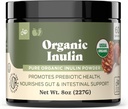 Popolni naravni izdelki Pure Organic Inulin Powder 8oz & Prebavne encime 100 kapsul