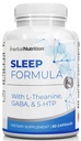 Herbal Nutrition Sleep Support Supplement Sleep Formula je multi-sestavine Sleep Supplement z Melatoninom, GABA, L-Theanine, in More, Sleep Like You are on Cloud 9! Ena 60 Ct steklenica