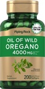 Piping Rock Oregano Oil Softgel Kapsule 4000mg 