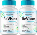 IDEAL UČINKOVITOST (2 pakiranji) Revizija tablete za oči Napredni vid 2.0 Kompleks za oči Vitaminske kapsule Pro (120 kapsul)