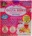 2Box. Gluta Berry Juice dodatek 200000mg. Povečajte moč bele aure Po vsem telesu bela aura koža bela blede pege temne lise hitro absorpcijo učinkovita1 Škatla / 10 vrečke.