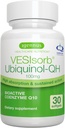 Igennus Advanced VESIsorb Ubikinol 100mg 30 softgels, 600% biorazpoložljivost, hitro delujoč vodotopni koencim Q10 dodatek za energijo in srce, 1-mesečna dobava