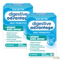 Prebavne Advantage IBS Probiotiki za prebavno zdravje in intenzivno podporo Bowel, za ženske in moške z digestivnimi encimi, Podpora za občasno napihnjenost in Gut zdravje, 96ct kapsule (2)