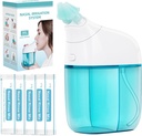 Nazal namakanje sistem s 30 Saline Packets Nasal Care, Sinus Rinse stroj, Nasal Rinse stroj, Nazal Cleaner z Auto Waste Collection Function for Sinus, Nasal alergije - Zelena