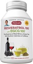 ANDREW LESSMAN Resveratrol-100 EGCG 100mg - 360 Kapsule - Dve naravno prisotni antioksidanti, brez alkohola ali kofeina.