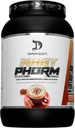 DRAGON PHARMA Whey Protein Mešanica, hitra absorpcija, Brez glutena, 100% Whey Protein, WheyPhorm, Maximize recovery, Great Degustacije, 25 Gram beljakovin (26 Serving, Cappuccino)