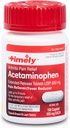 Time-CAP LABS, INC. Pravočasno acetataminofen 650 Mg Razširjena sprostitev - Zvišana telesna temperatura Reduktor, Artritis bolečine Reliever, Joint Pain Relief tablete - 100 Kapleti