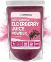 XPRS Nutra Elderberry Juice v prahu - Bezgove jagode v prahu Mix Organic Fruit Juice - Bezgove jagode v prahu Dodatek bogat z vitaminoma A in C (16 oz)