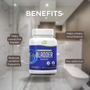 Bladder Control Supplement, Bladder Support Supplement za moške in ženske, pomaga zmanjšati urinsko puščanje, pogostost in urgenco - Naravni zeliščni dodatek