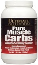 Ultimate Nutrition Pure Muscle Carbs - Kompleksni ogljikovi hidrati v prahu za trajno energijo - brez maščob, brez holesterola -Kalorija za mišice Gainers in športniki, Sadni Punch, 2.75 Pounds