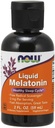 Zdaj živila tekoče melatonin, 2 Fl Oz, paket 2 (Packaging maj Vary)