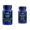 Life Extension Super Ubiquinol CoQ10 Heart Health Celularna energija 60 Softgels & Macuguard Okular Podpora Lutein Zeaksantin Saffron Astaksantin Eye Health 60 Count