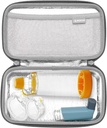 TUDI ZA VOZILA ASTHMA INHALER za otroke in odrasle, Vdihovalec Spacer potovalni primer za naprave,Mask in druge dodatke (samo zadeva)