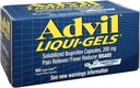 Advil Advil Advil Advanced Medicine for Pain, 160 Liqui Gels 200 mg (paket 3)