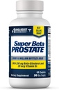 SUPER BETA PROSTATE Support Supplement for Men's Health - Zmanjševanje izletov v kopalnico, spodbujanje spanja, boljše Bladder Praznjenje in zdravo prostate, Beta sitosterol - 60 Count (Pack of 1)