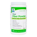 Clear Prebiotic Fiber Supplement Powder for Digestive Health - neokusna, nedeljiva formula - 62 Servings, 8.6 Ounces (248g), Idealno za odrasle in otroke 6 & Up Daily Fiber Powder