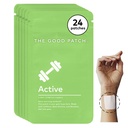 Dober obliž Active Patch, Energy Support, Naravni obliž s kofeinom, Beta Alanine, Rhodiola, Rastlinsko moč Obrabljeno Wellness, Trajna sprostitev (24 Total Patches)