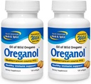 SEVERNA AMERIŠKA HERB & SPICE Origanol P73 - paket 2, 120 Softgels - Nepredelani, Vegansko-prijateljski divji Origano - Mediteranski vir - Non-GMO - 240 Total Servings