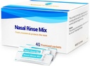 40 Predmešani Saline Packets Sinus Rinse za Neti Pots in Nasal namakanje sistemov, Sol Packets učinkovito Sinus Rinse za alergije in prebavne motnje
