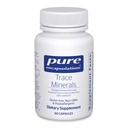 Čiste enkapsulacije Trace Minerals - Multimineral Supplement - Mineral Supplement - Podpira Presnova in celična funkcija* - Gluten Free & Vegan - 60 kapsul