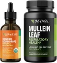 Organske kurkuma tekočine + Mullein listne kapsule