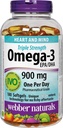 Webber Naturals Trojno močna Omega-3, 200 Softgels